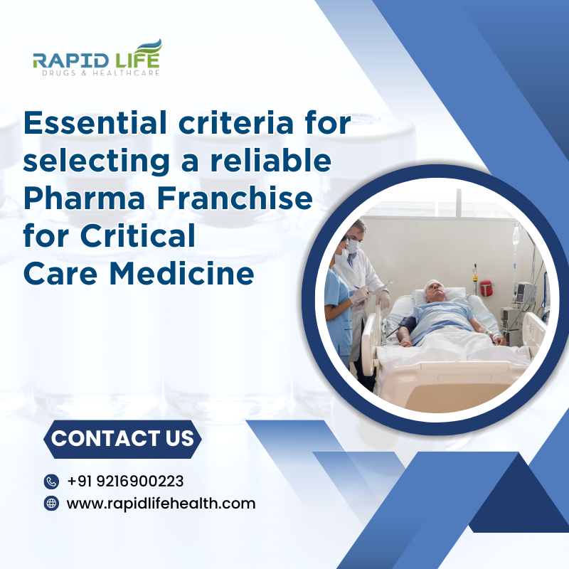 Pharma Franchise for Critical Care Medicine
