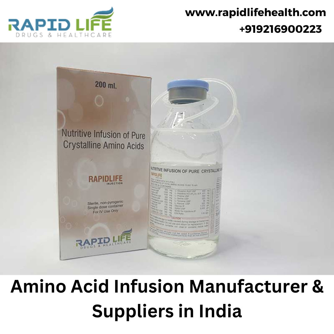Amino Acid Infusion Manufacturer & Suppliers in India