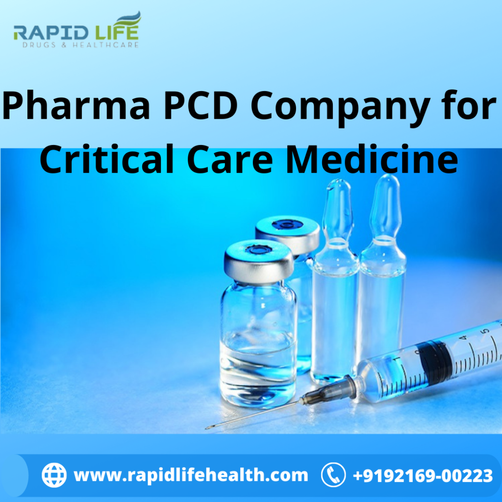 Pharma PCD Company for Critical Care Medicine