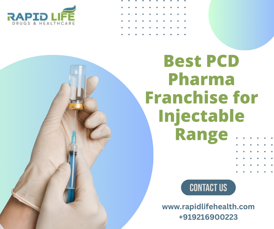 Best PCD Pharma Franchise for Injectable Range